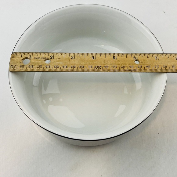 Haviland Forever Spring 7.5" Round Vegetable Bowl Pastel Flowers Silver Rim - Picture 6 of 7